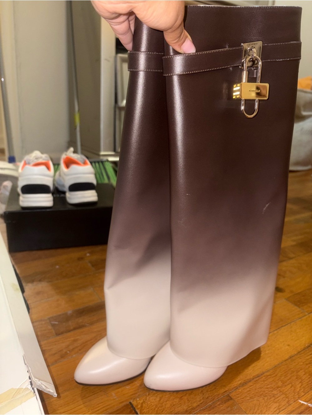 Givenchy shark boots